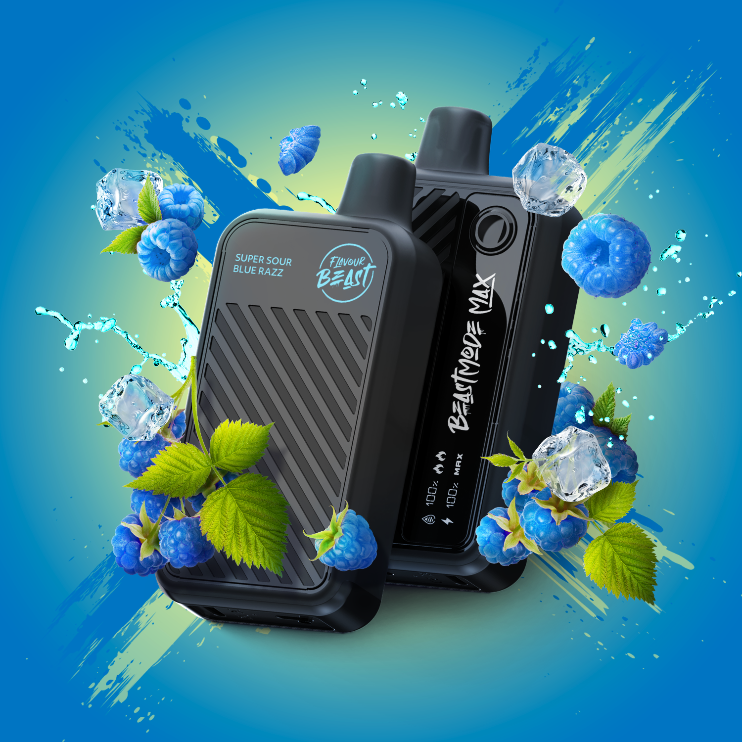 Flavour Beast Beast Mode Max 50KDisposable - Super Sour Blue Razz