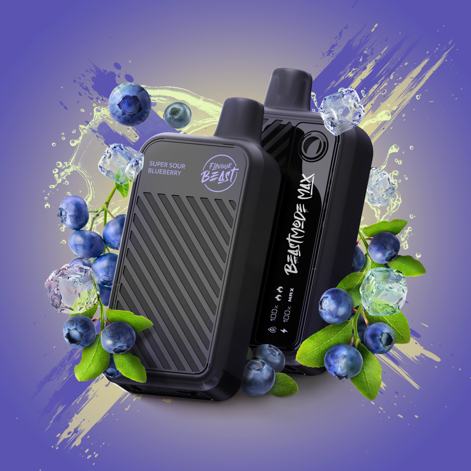 Flavour Beast Beast Mode Max 50K Disposable - Super Sour Blueberry