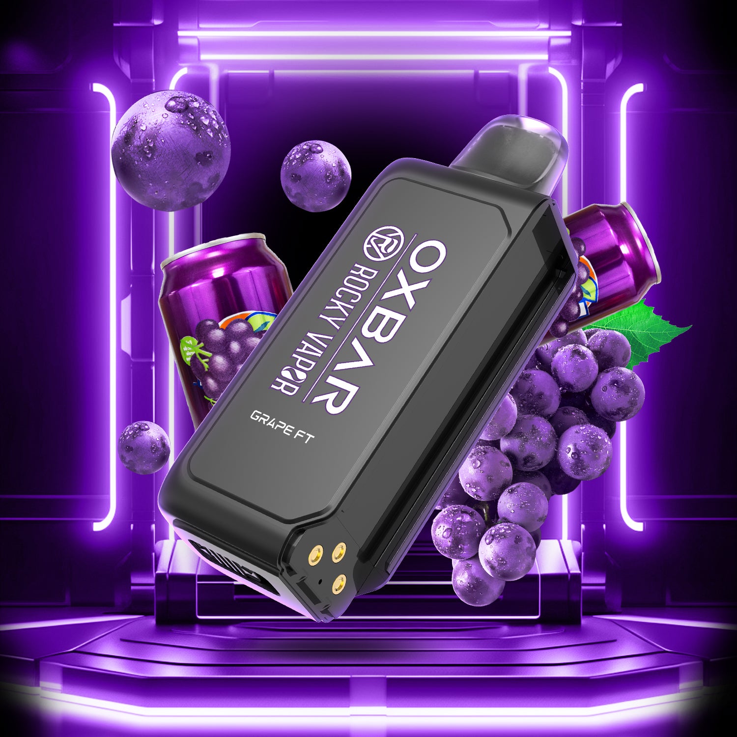 Oxbar Rocky Vapor Svopp Pod - Grape FT