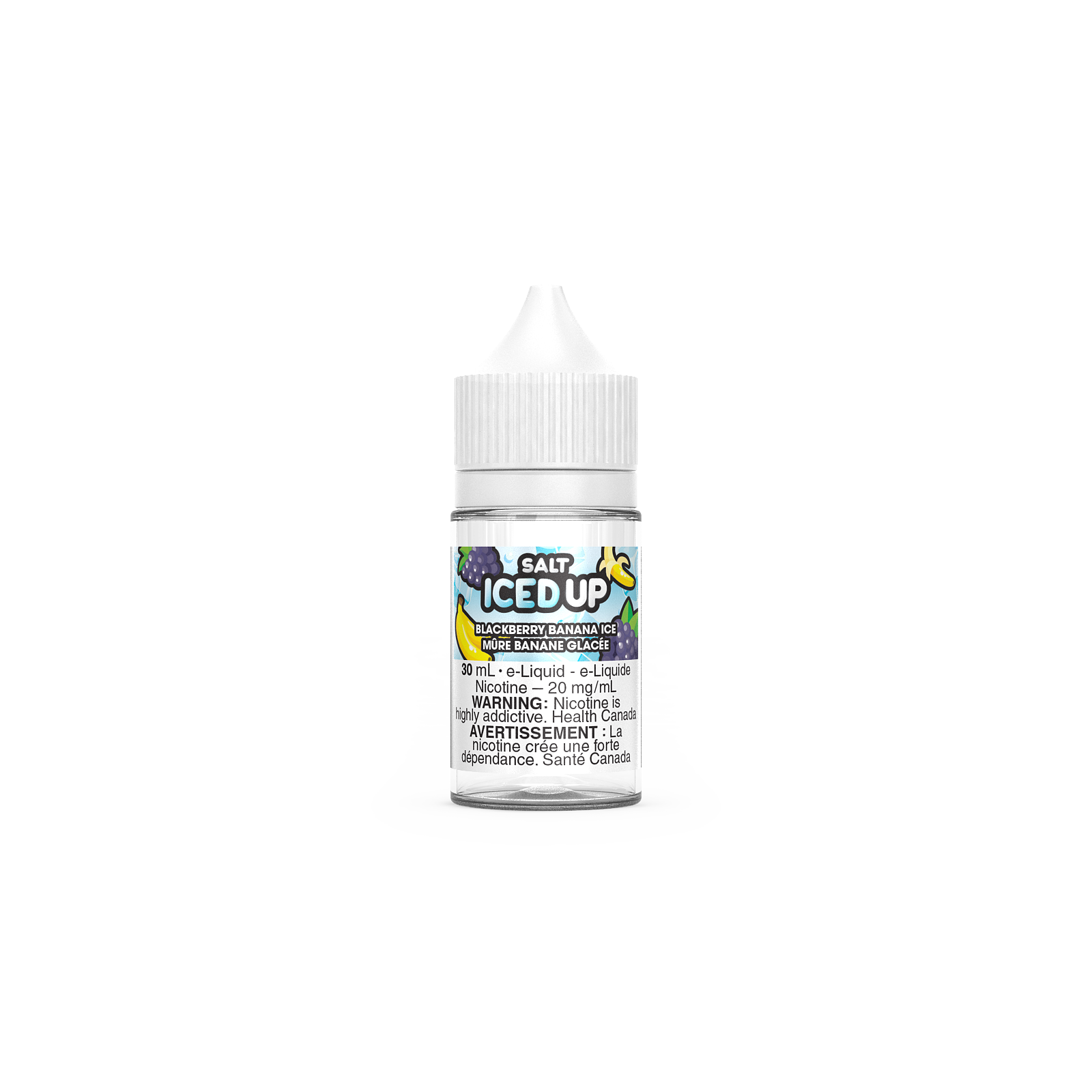 Iced Up 30ml - BLACKBERRY BANANA ICE