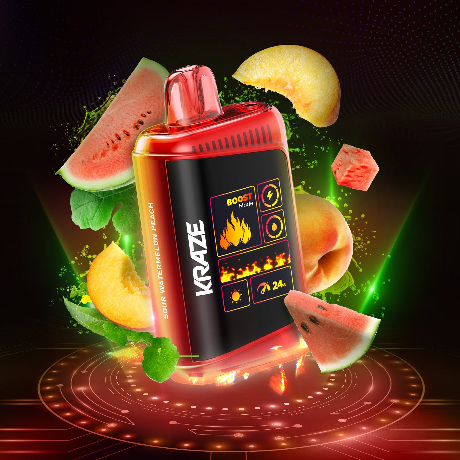 Kraze 20K - Sour Watermelon Peach