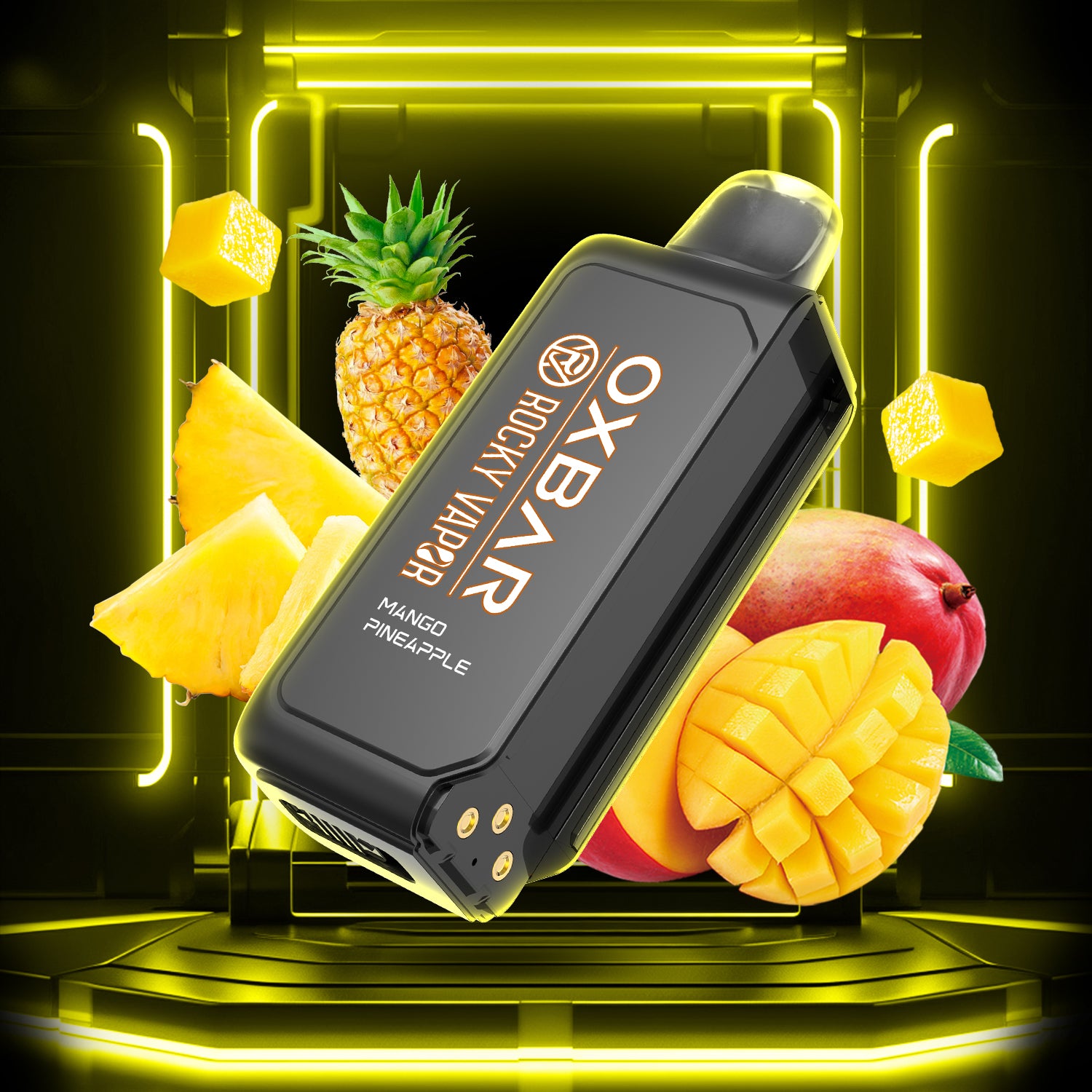 Oxbar Rocky Vapor Svopp Pod - Mango Pineapple