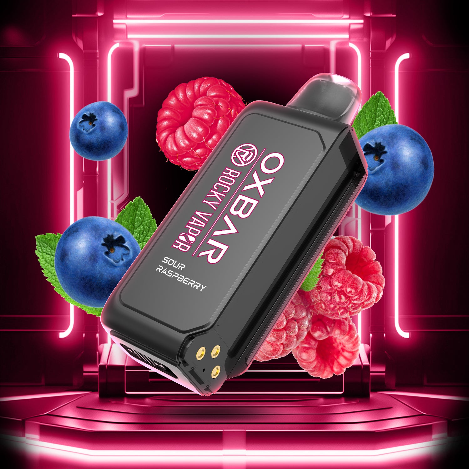 Oxbar Rocky Vapor Svopp Pod - Sour Raspberry